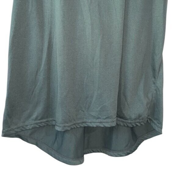 Xersion Womens Racerback Tank Top L Green Lightweight Athletic Activewear 100% P - Picture 5 of 9